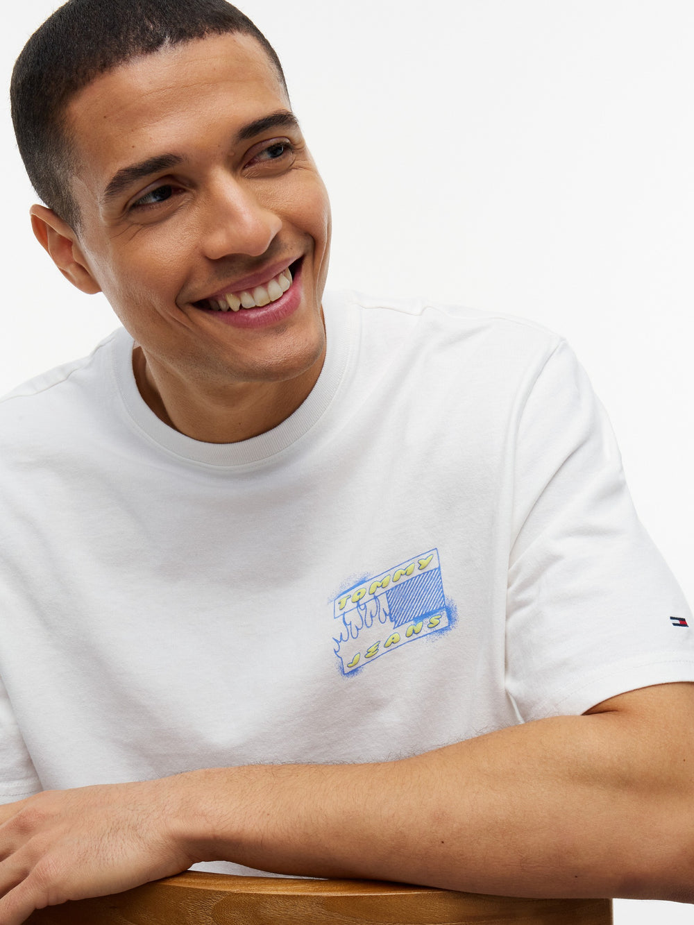 90S Fit Washed Back Graphic T-Shirt