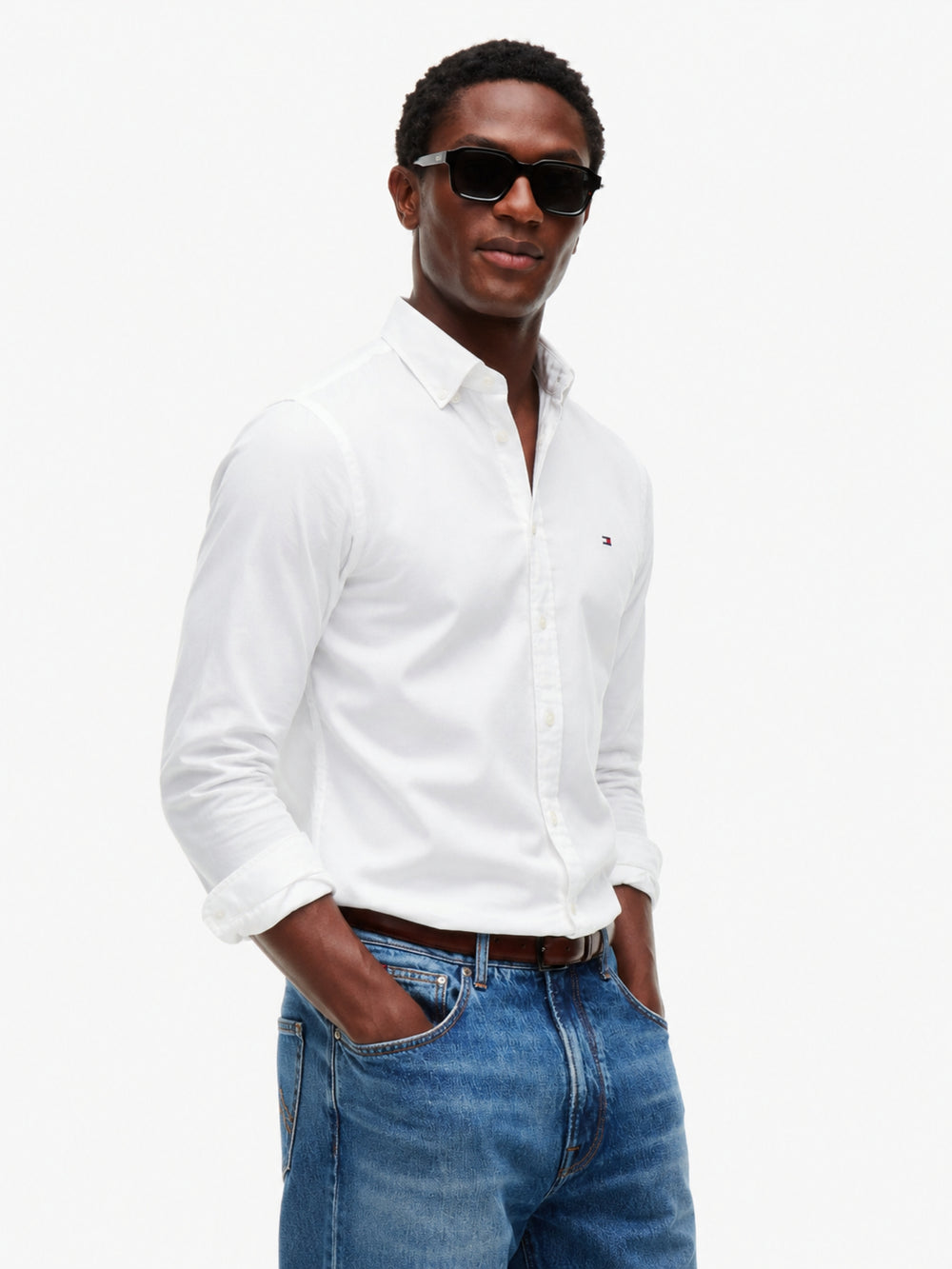 Slim Fit Texture Dobby Shirt
