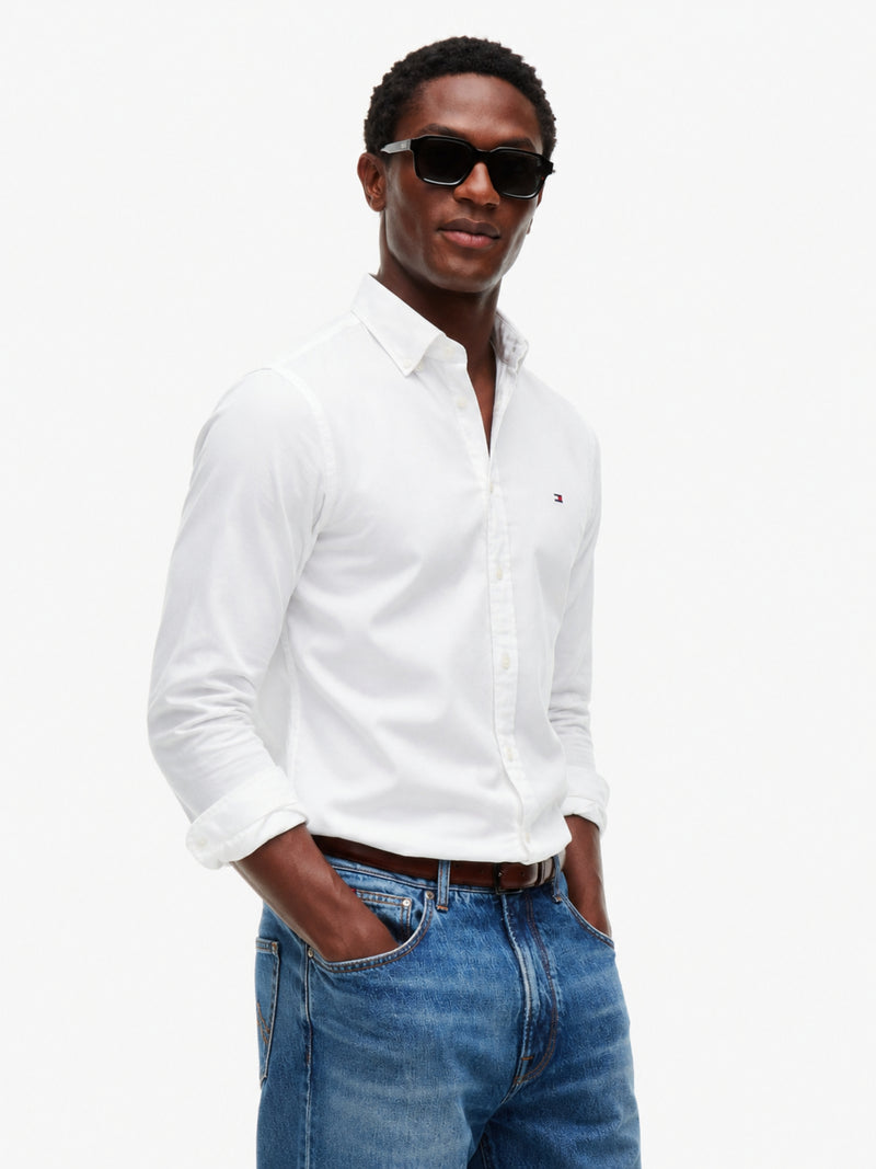 Slim Fit Texture Dobby Shirt