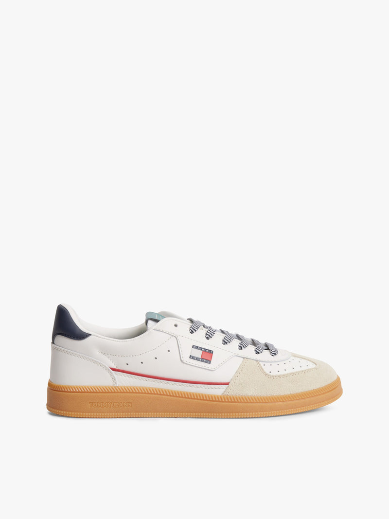 Men Suede Mix Low Profile Sneaker