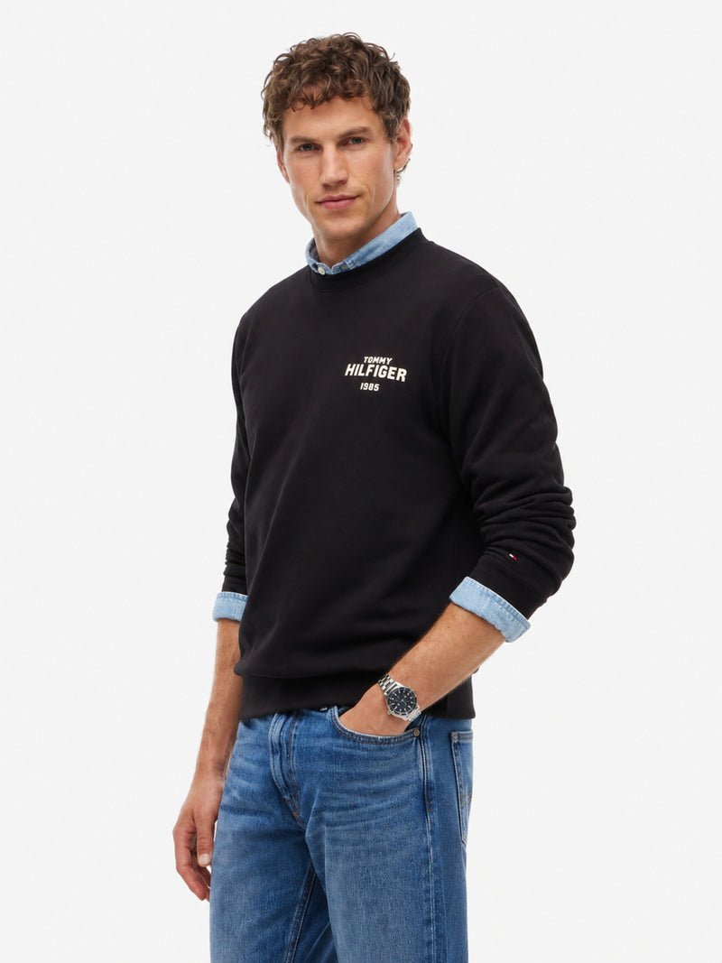 Crew Neck Terry Sweatshirt