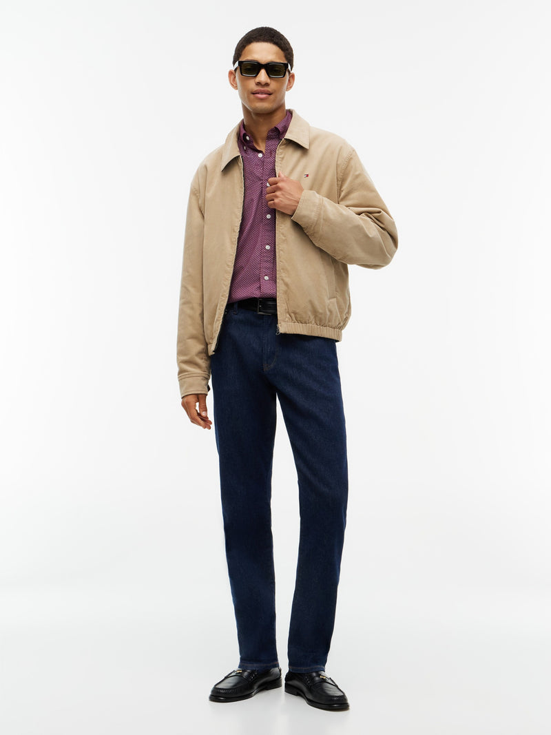 Regular Fit Print Poplin Shirt