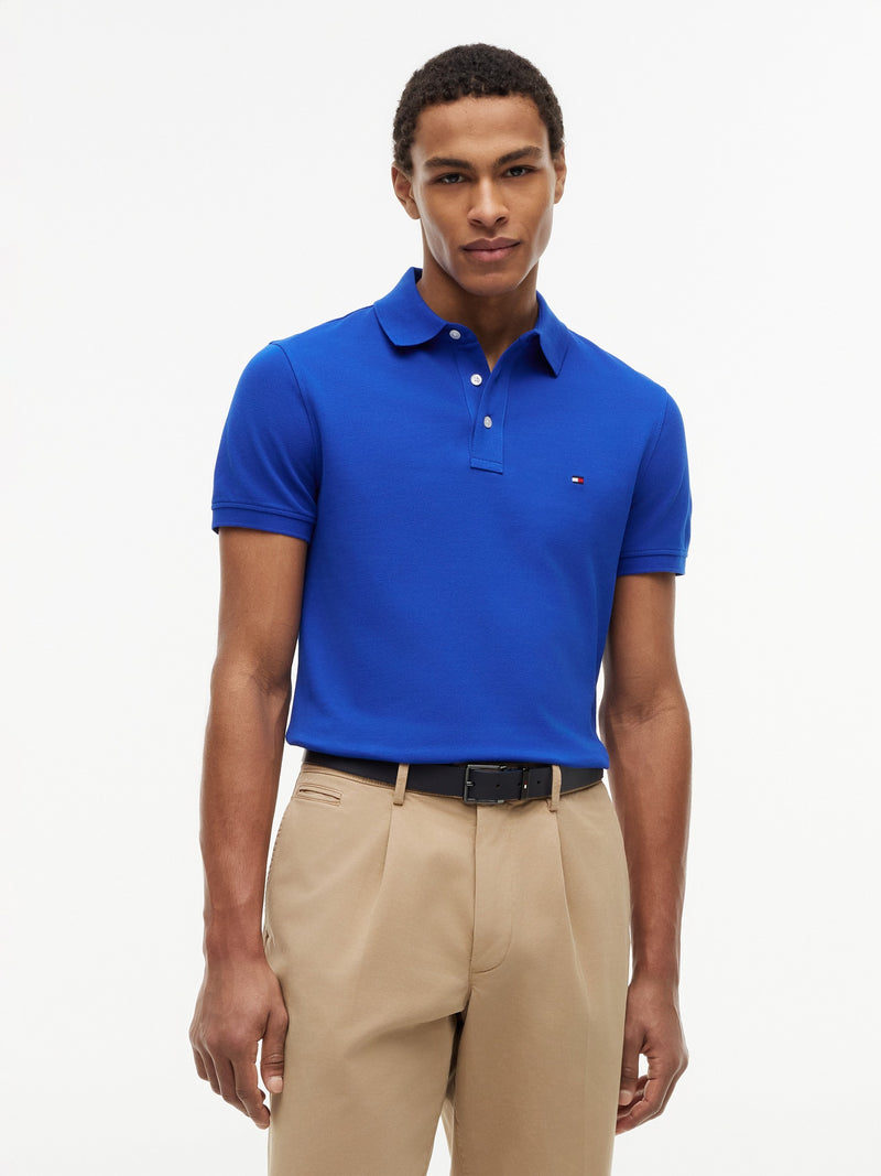 Slim Fit Solid Pique Polo