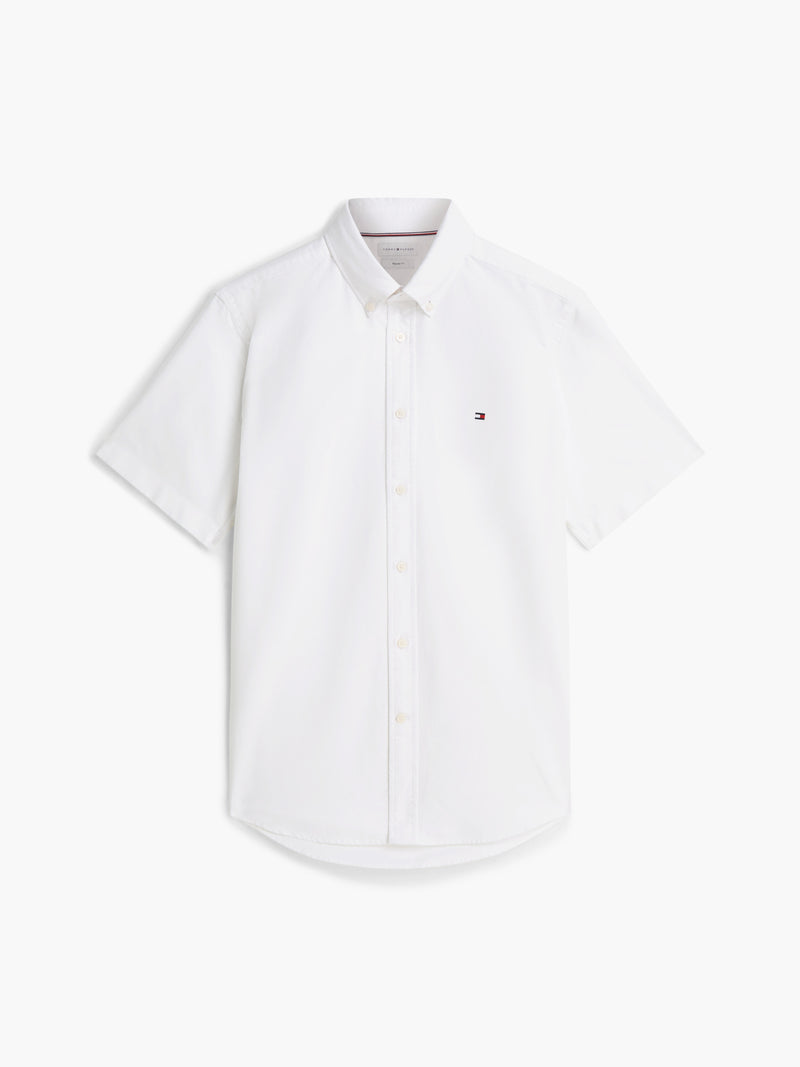 Regular Fit Solid Oxford Shirt
