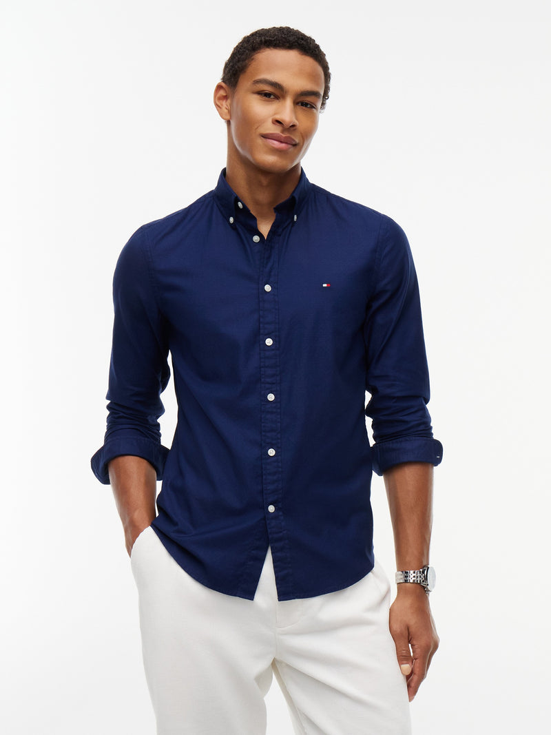 Slim Fit Texture Dobby Shirt