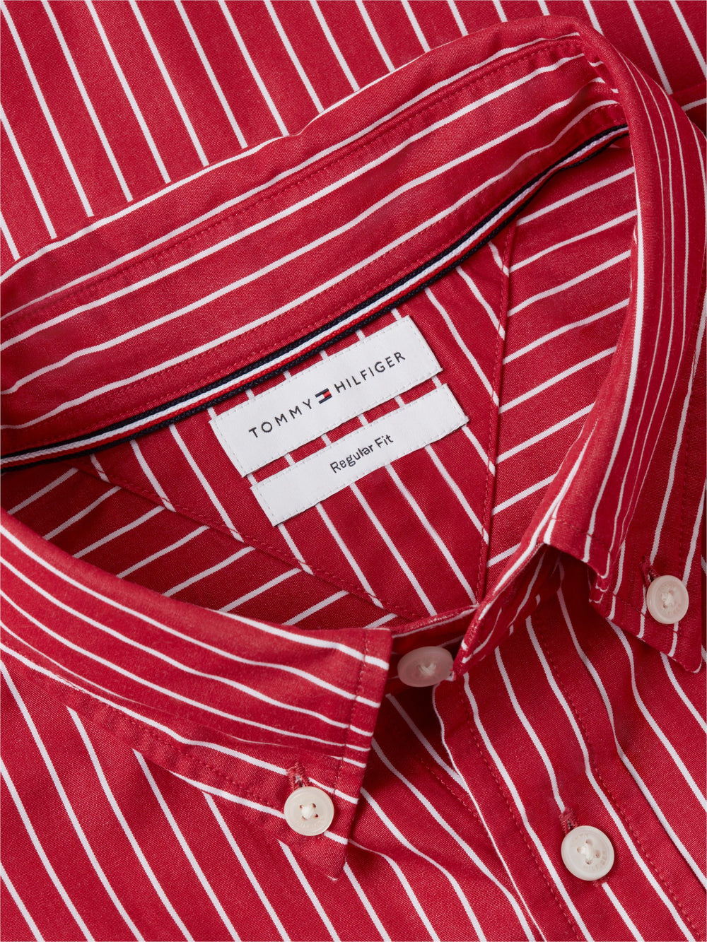 Regular Fit Stripe Poplin Shirt