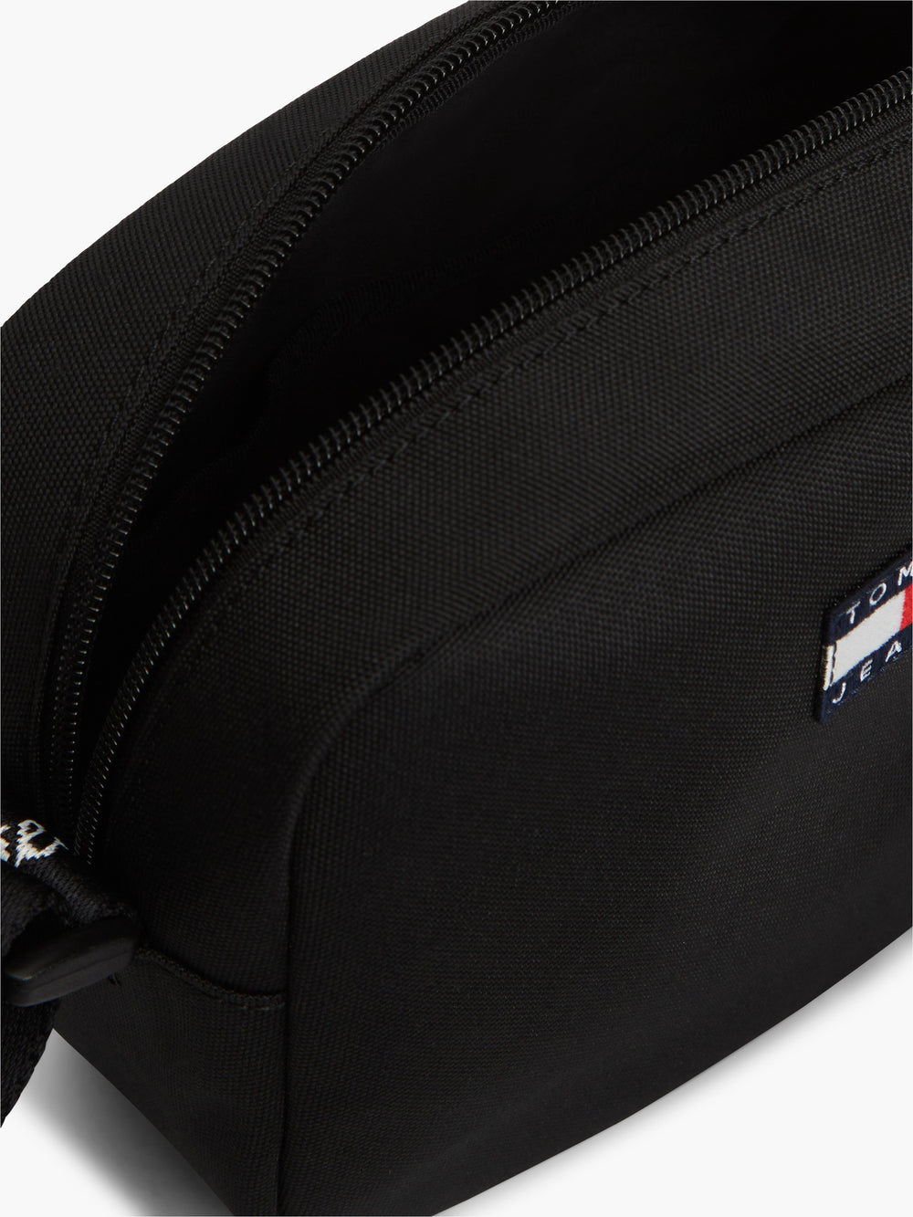 Solid Polyester Crossbody Bag