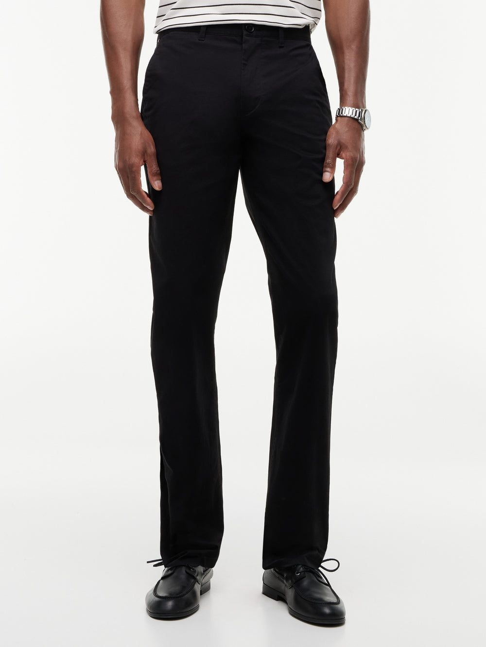 Denton Slim Straight Fit Solid Trouser