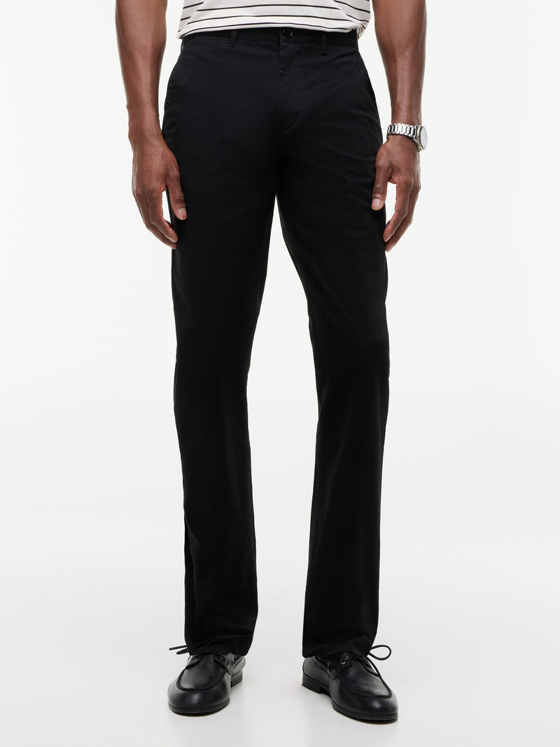 Denton Slim Straight Fit Solid Trouser