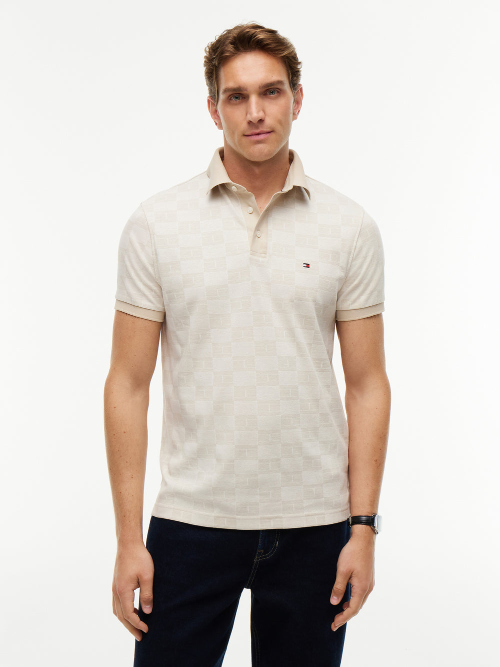 Regular Fit Jacquard Polo
