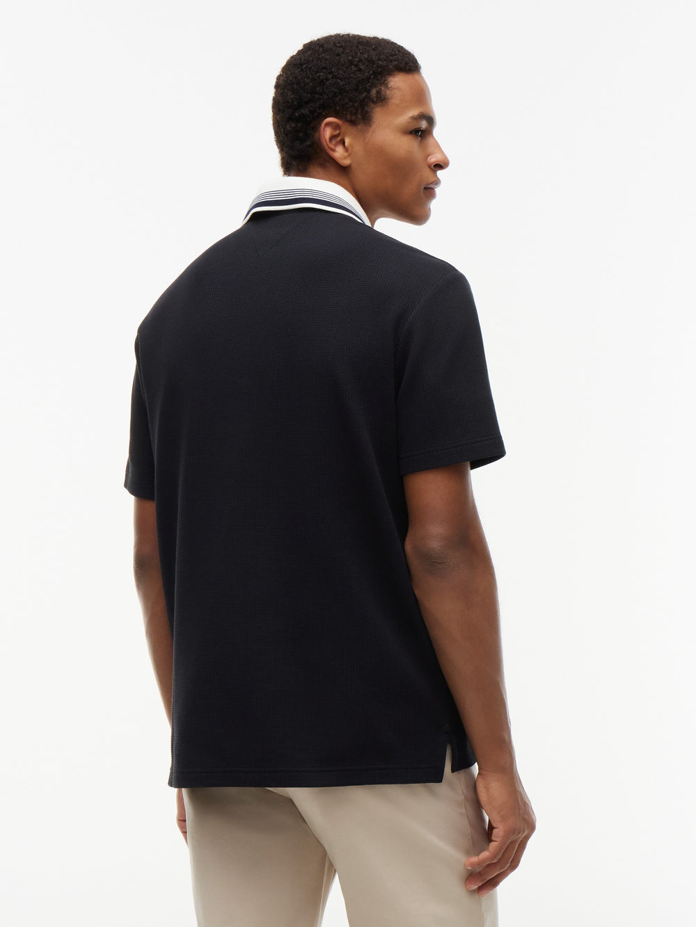 Regular Fit Textured Polo