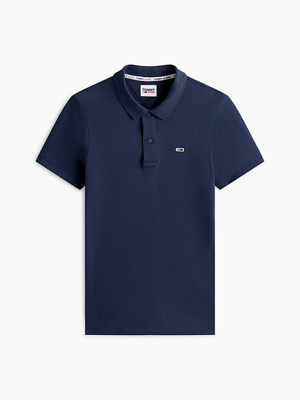 Slim Fit Contrast Placket Polo