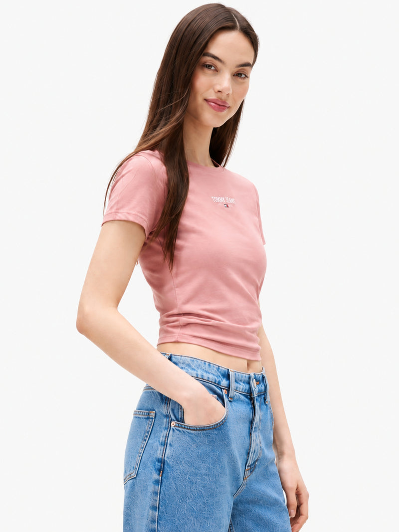 Solid Slim Fit Half Sleeve Cotton Jersey T-Shirt