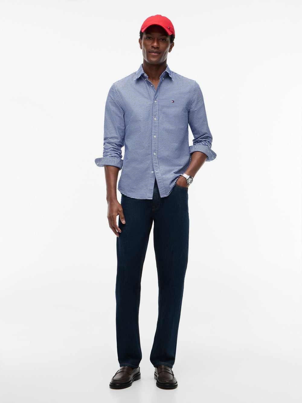 Regular Fit Check Oxford Shirt
