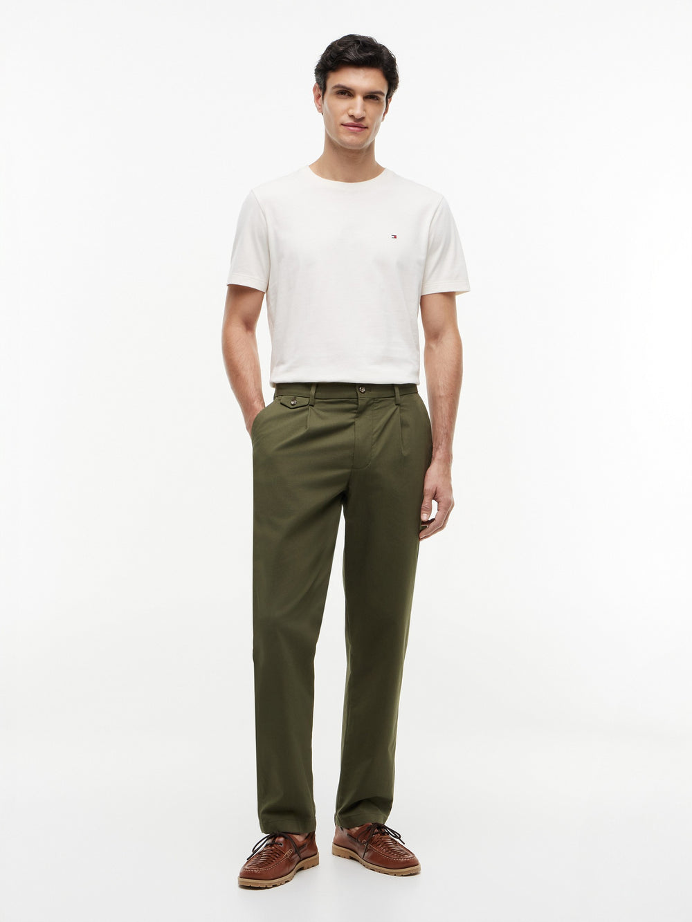 Regular Fit Solid Tshirt