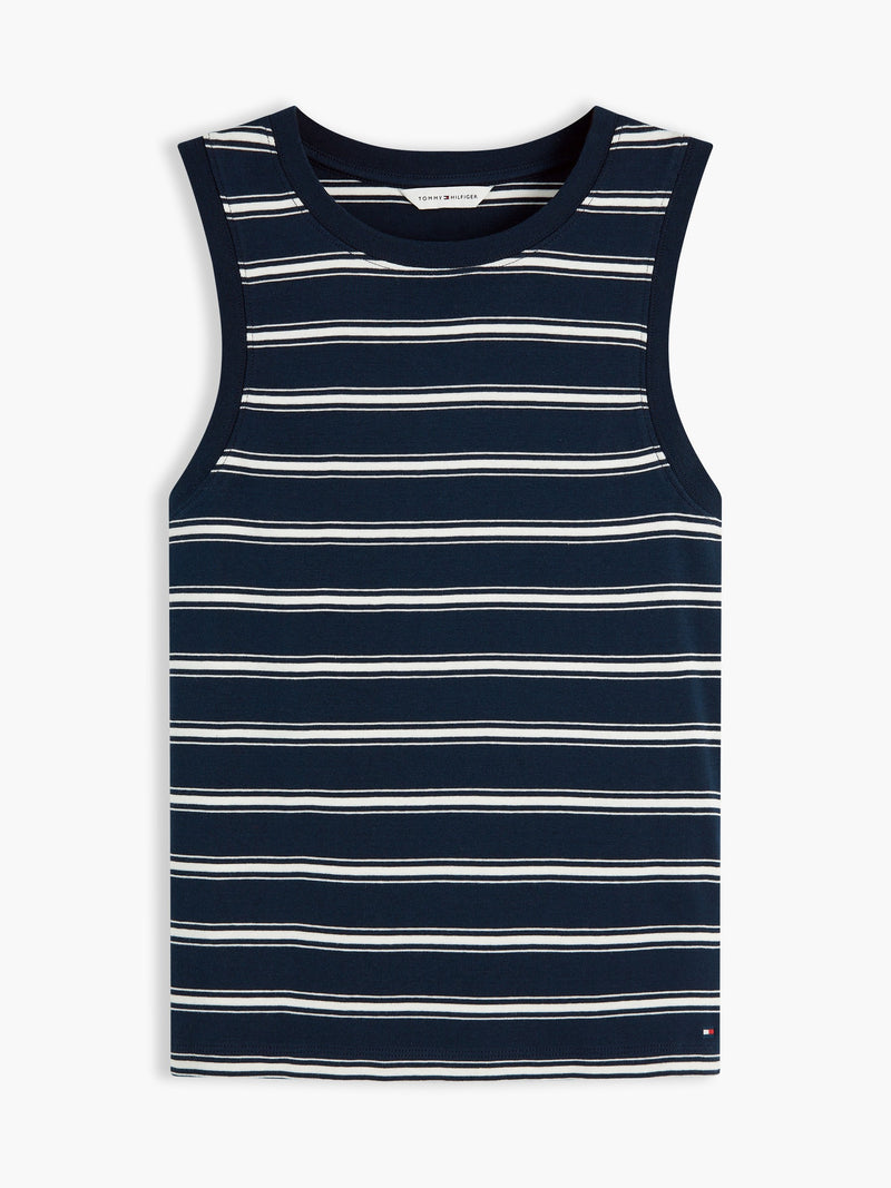 Stripe Slim Fit Full Sleeve Cotton Jersey T-Shirt