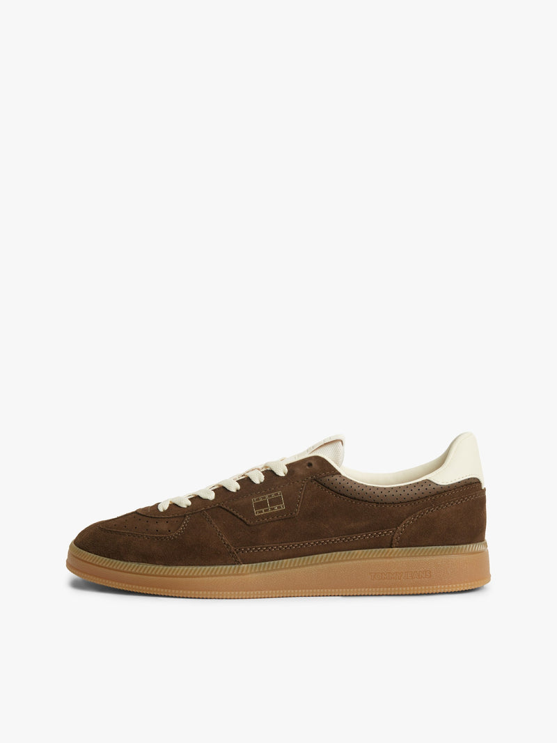 Men Suede Low Profile Sneaker
