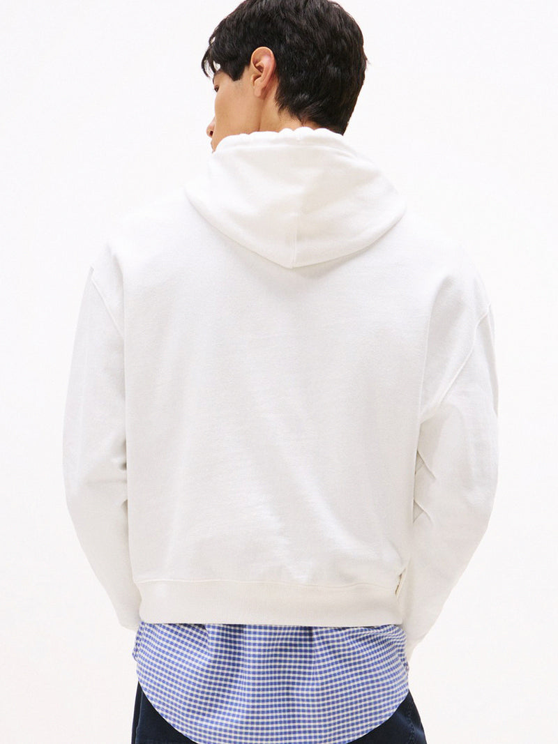 90S Fit Terry Hooded Sweatshirt