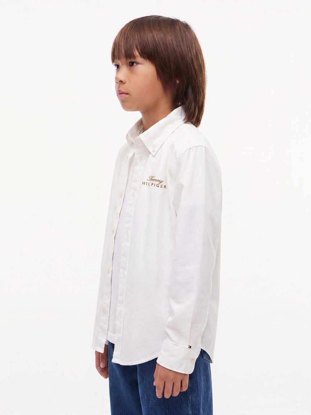 Kids Oxford Stretch Shirt