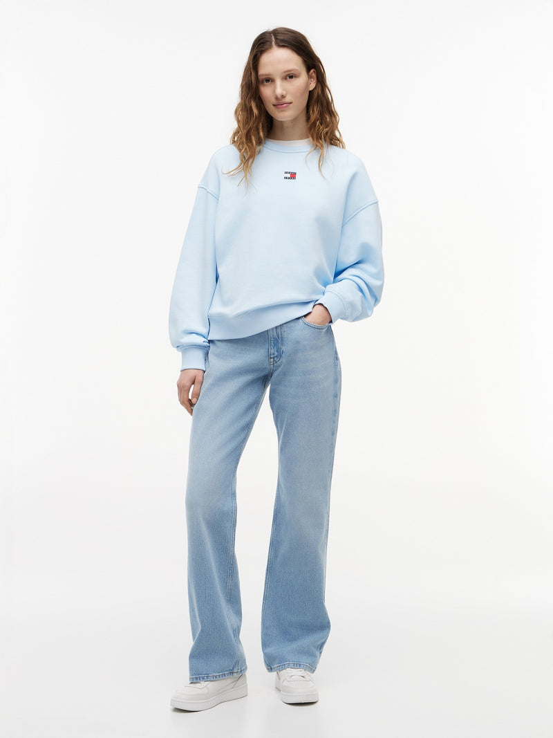 Relaxed Fit Terry Pullover