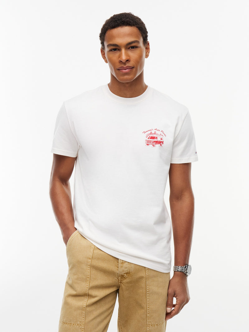 Regular Fit Back Graphic T-Shirt