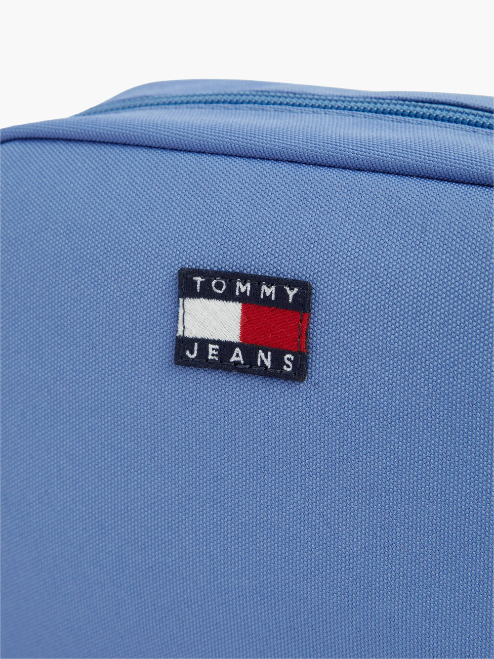 Solid Polyester Crossbody Bag