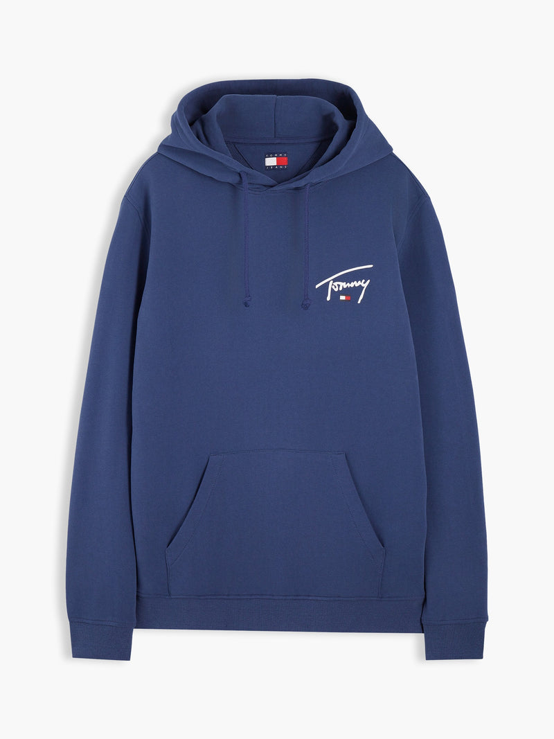 Regular Fit Suede Terry Hooded Sweatshirt
