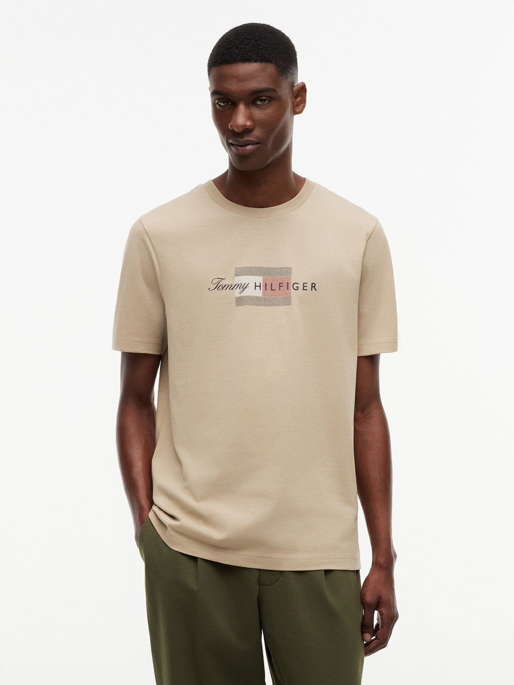 Regular Fit Graphic Logo Tshirt