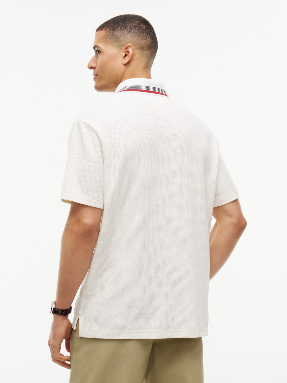 Regular Fit Textured Polo