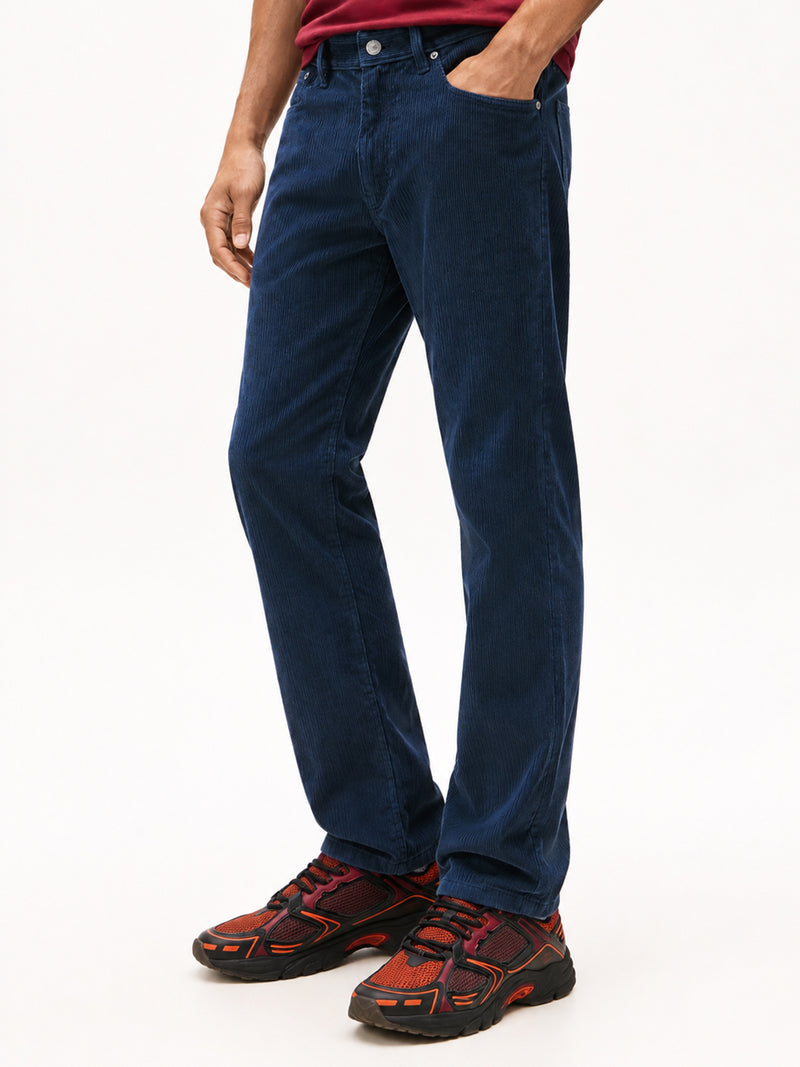 Men Ryan Slim Straight Corduroy Trouser