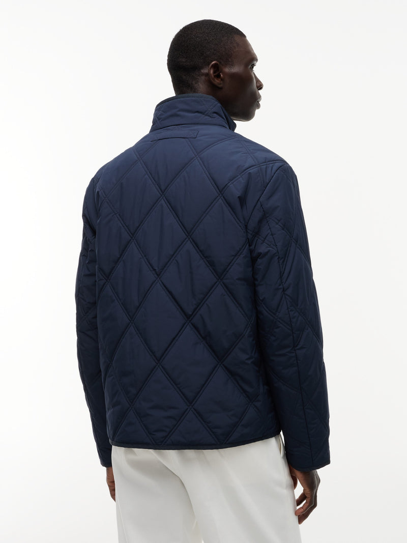 Regular Fit Quilted or Padded Jacket