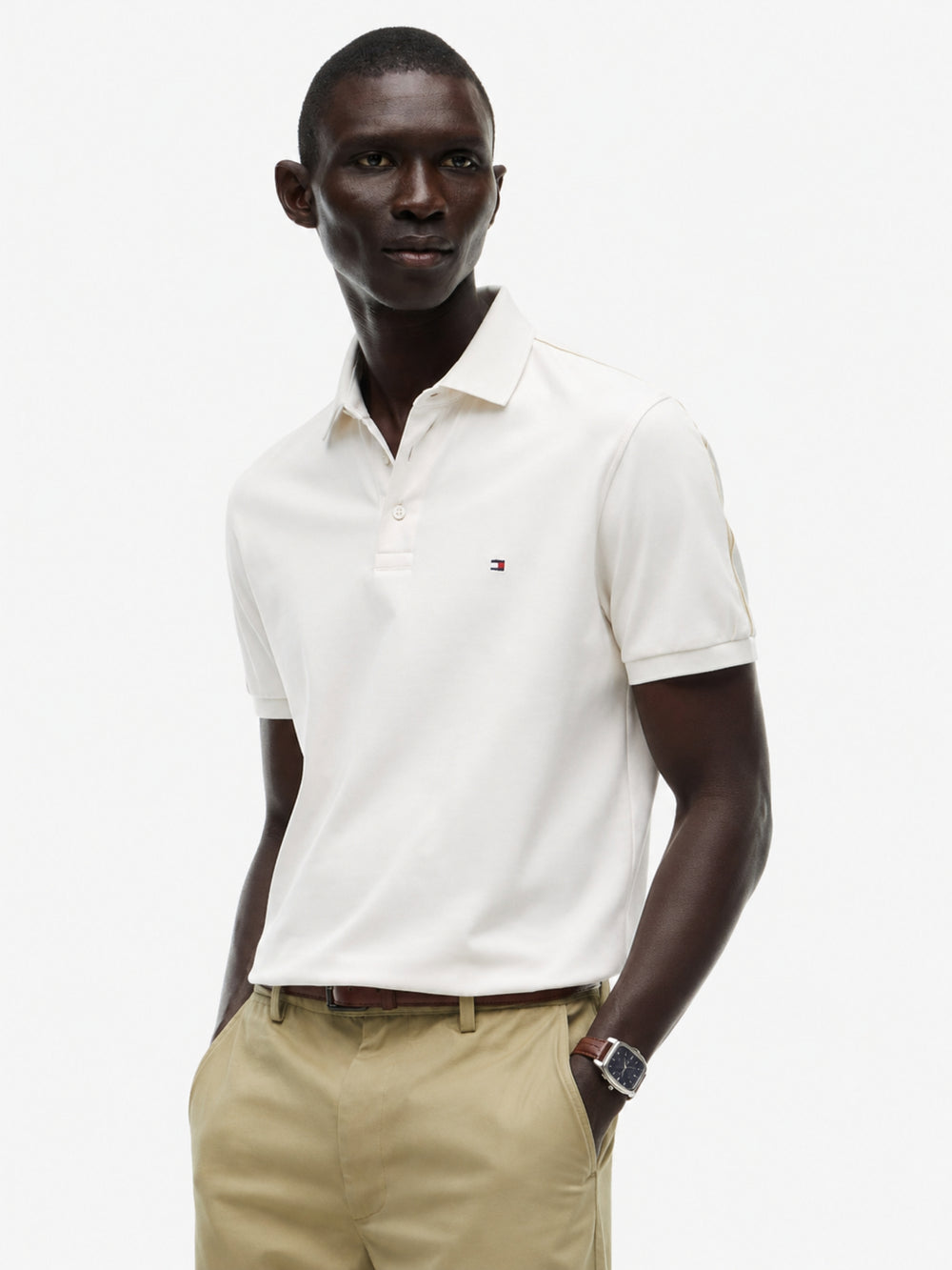 Regular Fit Shoulder Tape Interlock Polo