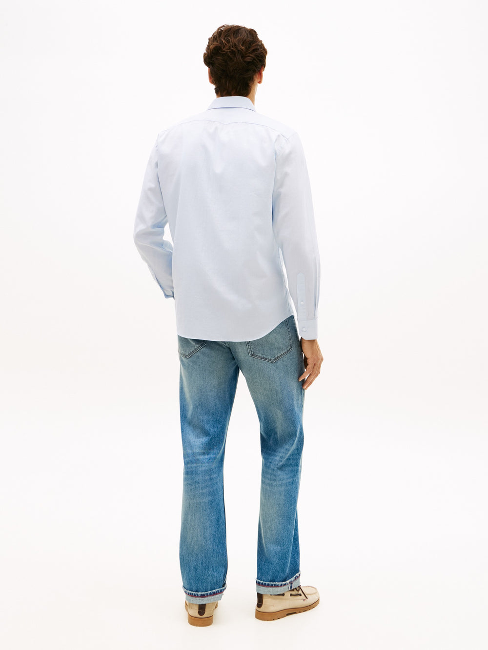 Regular Fit Solid Oxford Shirt