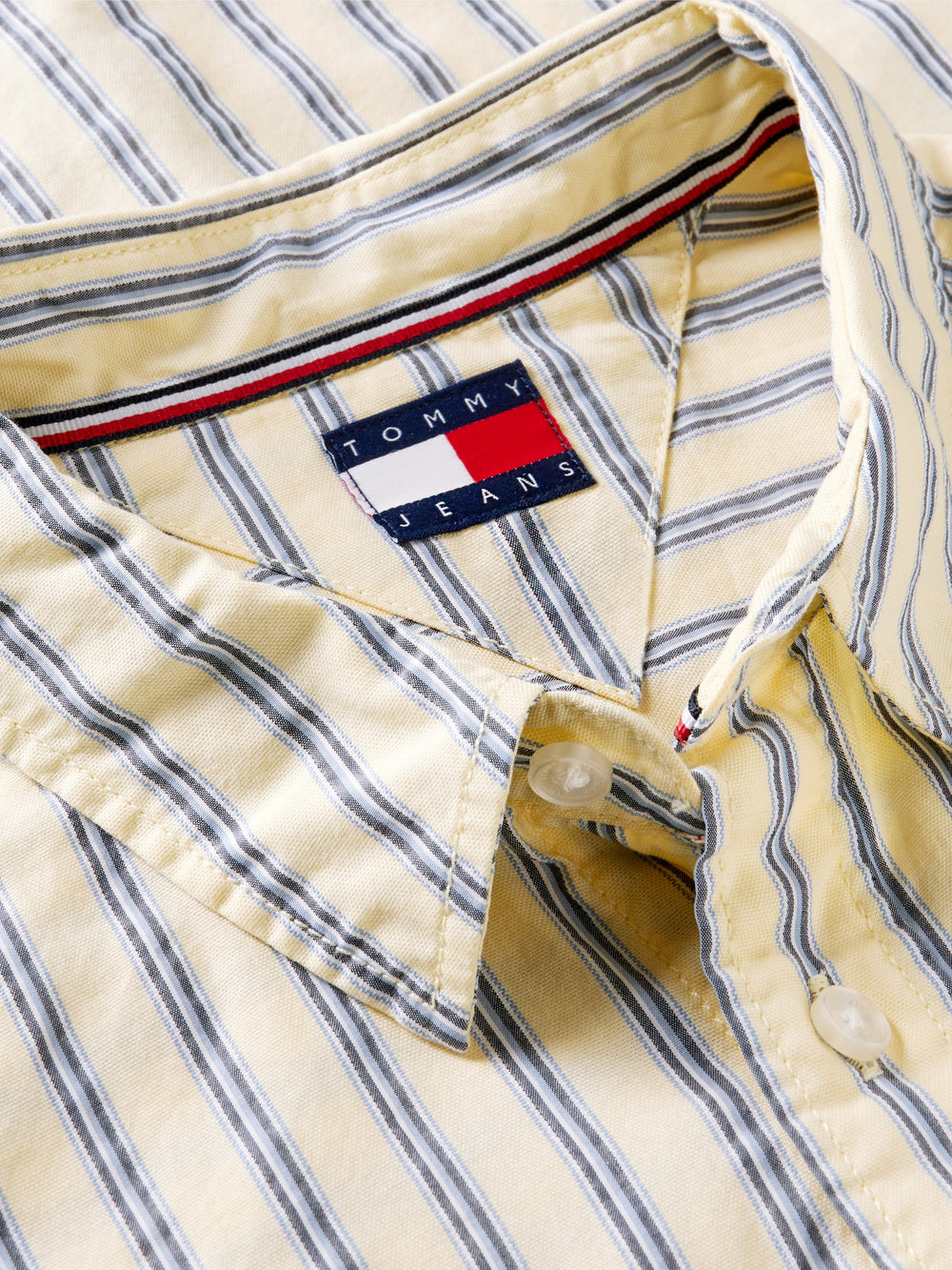 Boxy Fit Stripe Textured Shirt