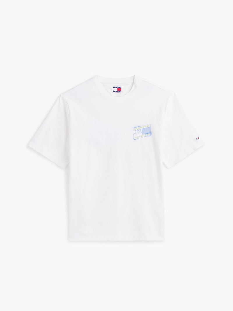 90S Fit Washed Back Graphic T-Shirt