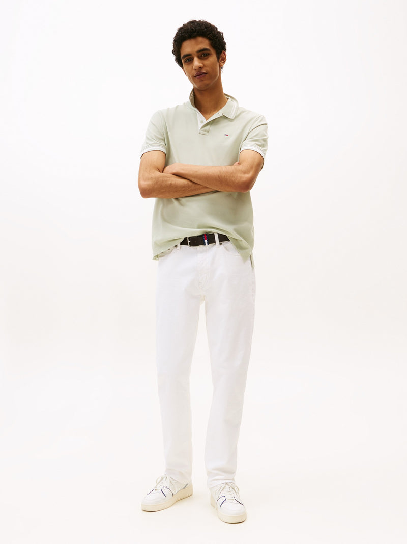Men Ryan Slim Straight White or Ecru Jeans