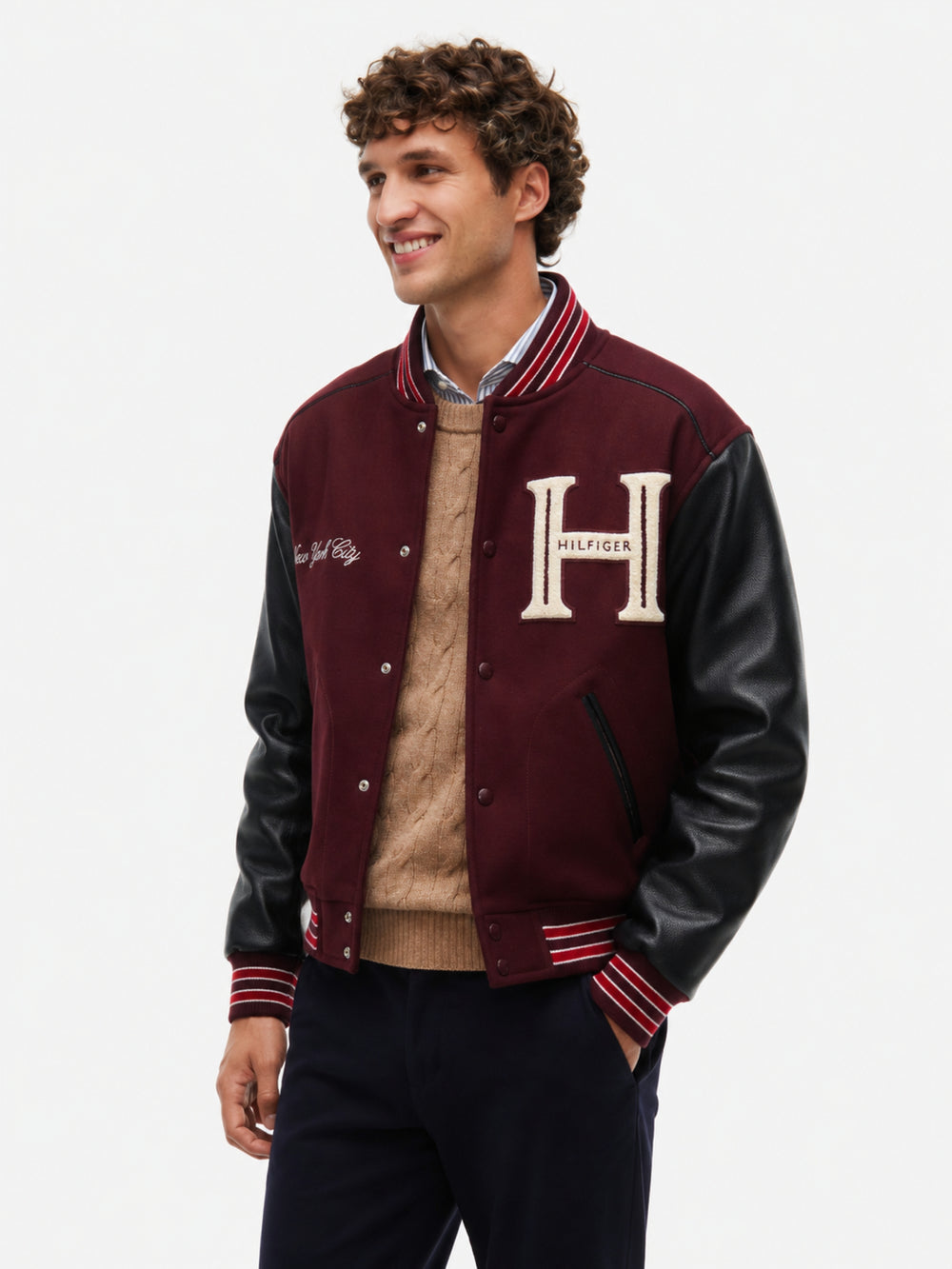 Regular Fit Leather Jacket