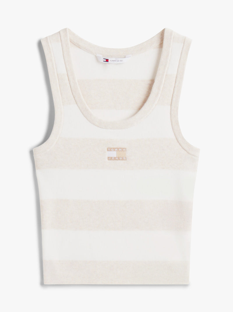 Sleeveless Cropped Fit Tank