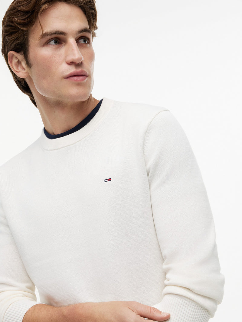 Slim Fit Light Loose Knit Pullover
