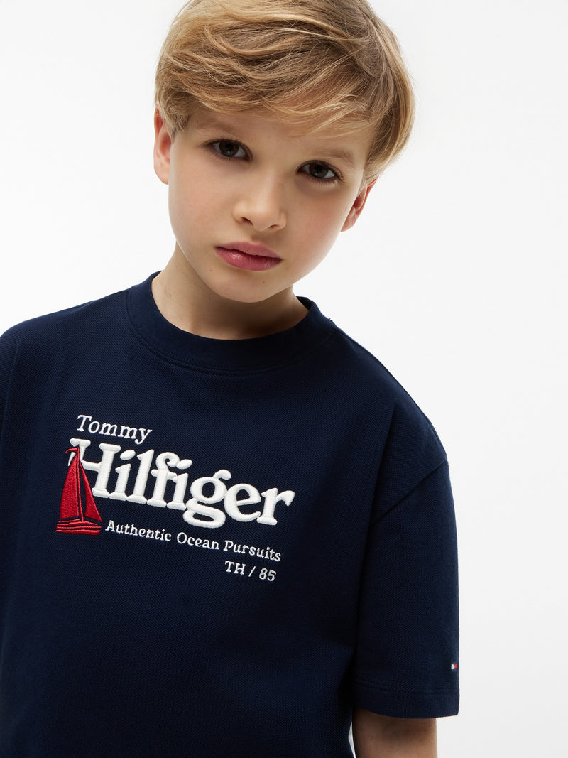 Kids Graphic Interlock T-Shirt
