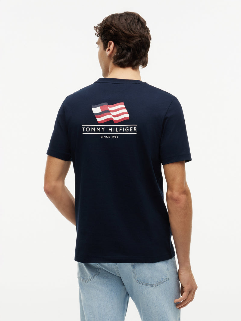 Regular Fit Back Print Tshirt