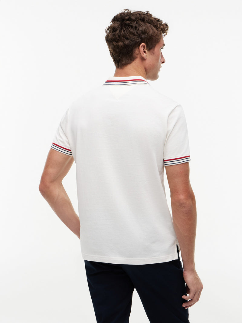 Regular Fit Pique Polo With Tipping