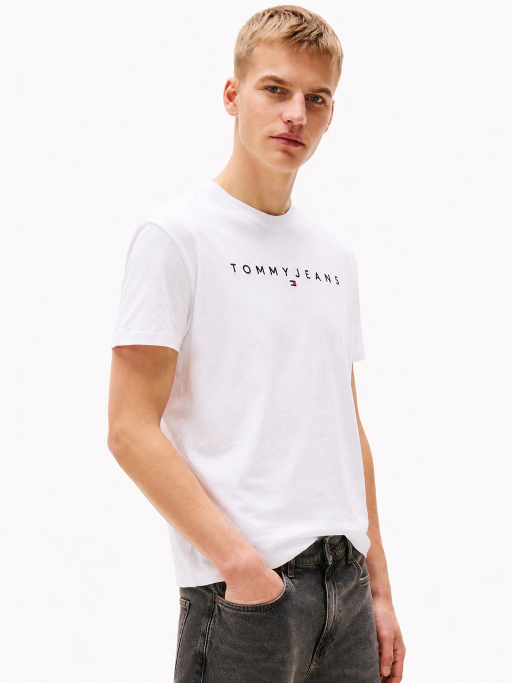 Regular Fit Linear Logo T-Shirt