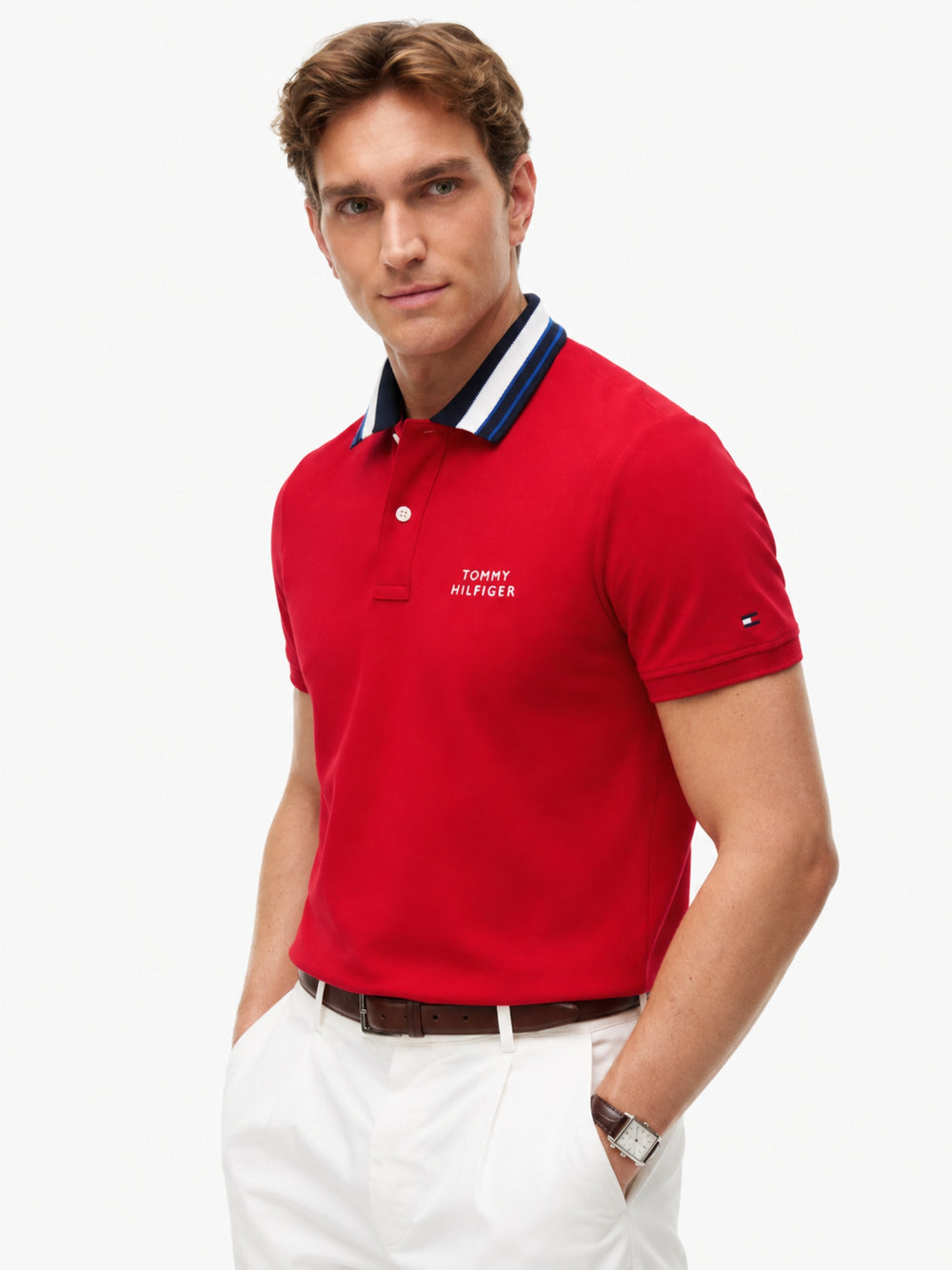 Regular Fit Collar Detailing Pique Polo