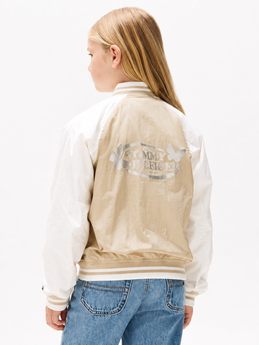Kids Colorblock Bomber Jacket