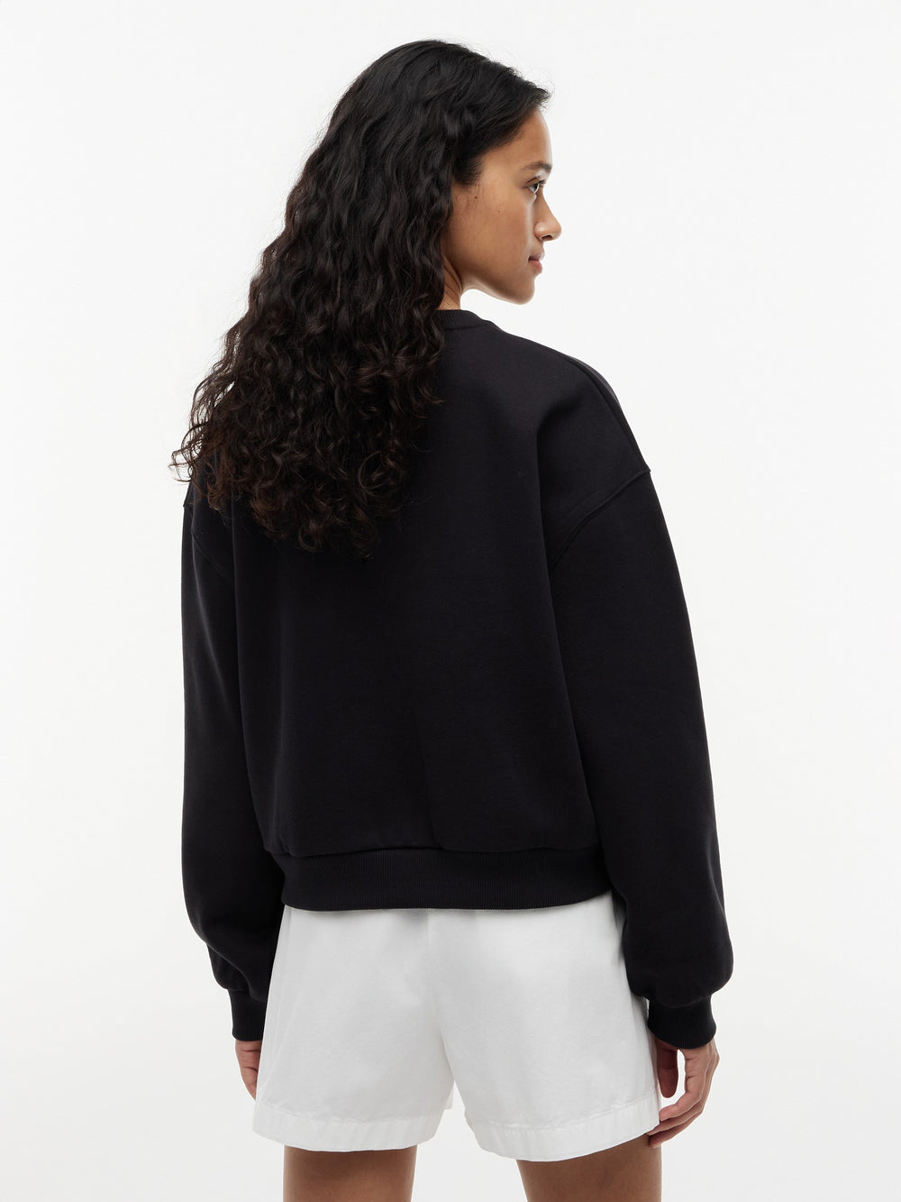 Relaxed Fit Fleece Pullover