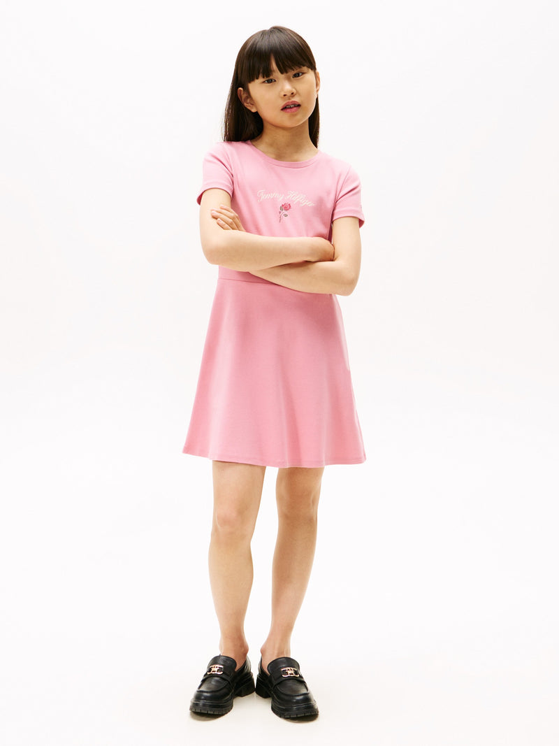 Kids Interlock Skater Dress