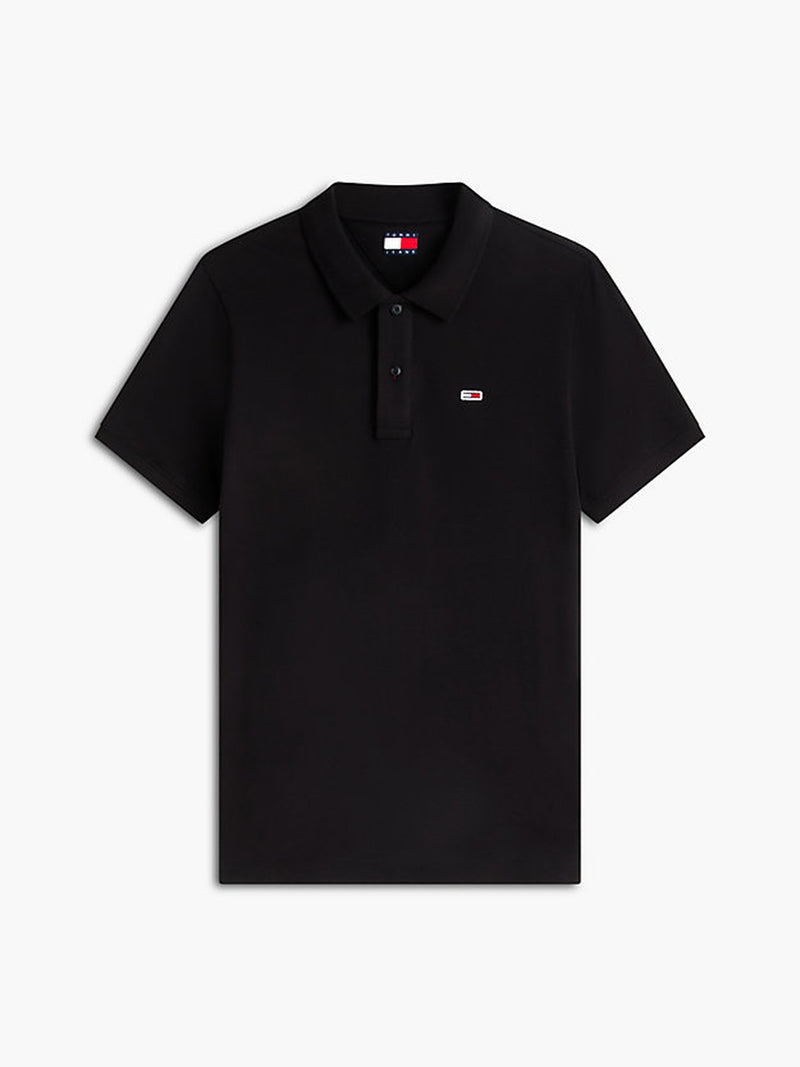 Slim Fit Contrast Placket Polo
