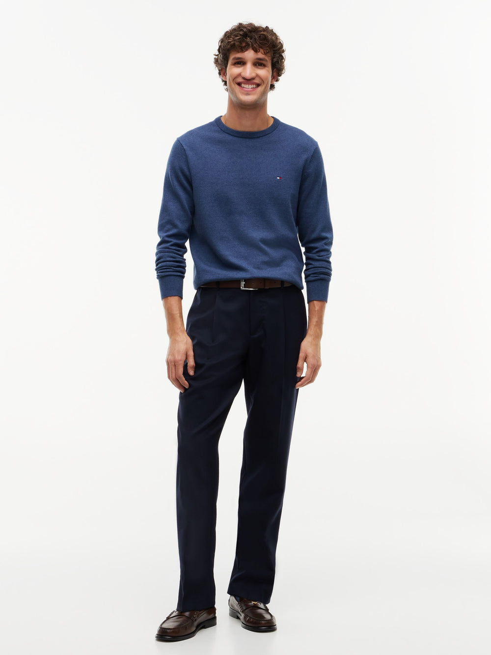 Crew Neck Basic Sweater