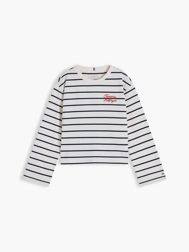 Kids Long-Sleeve Stripe T-Shirt